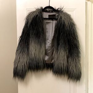 Ombré fur Rachel Zoe coat